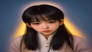 免费韩剧《爱如晨光》男主角演员剧照，身穿围裙站在咖啡馆吧台前，眼神温柔而坚定